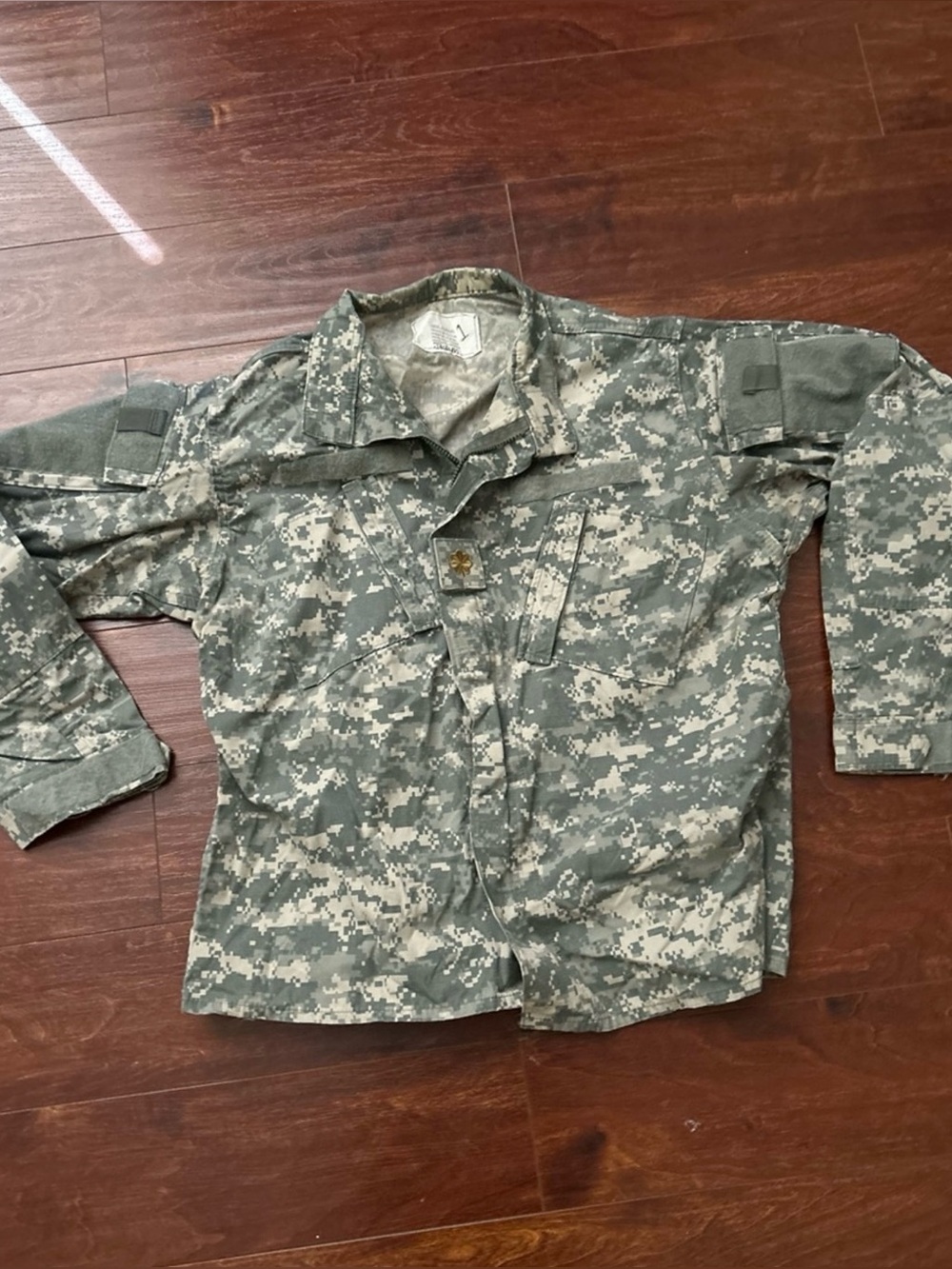 Digital Camo Military Jacket